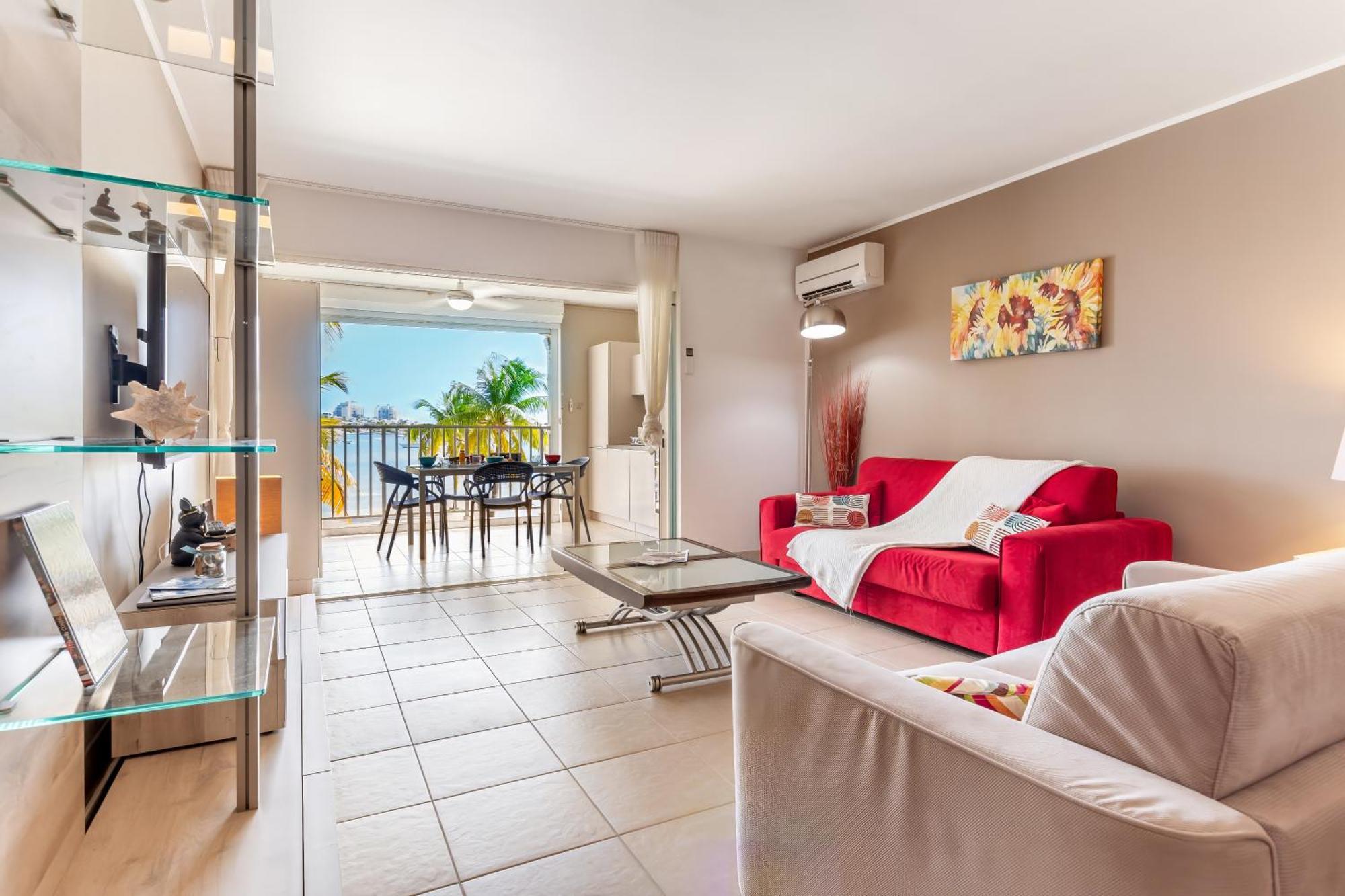Vue Imprenable Sur Le Lagon, Appartement 1Ch 4P Baie Nettle Bagian luar foto