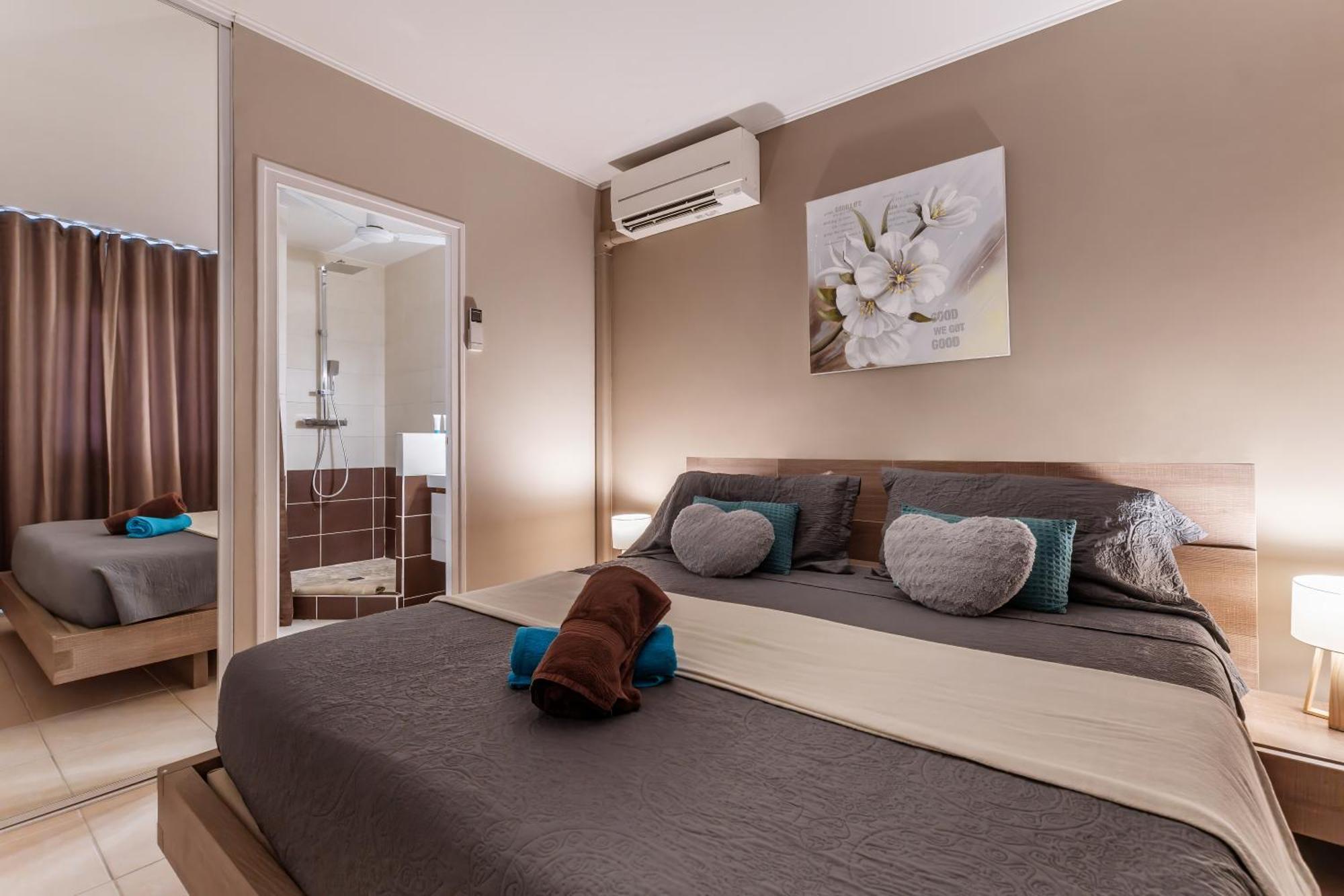 Vue Imprenable Sur Le Lagon, Appartement 1Ch 4P Baie Nettle Bagian luar foto
