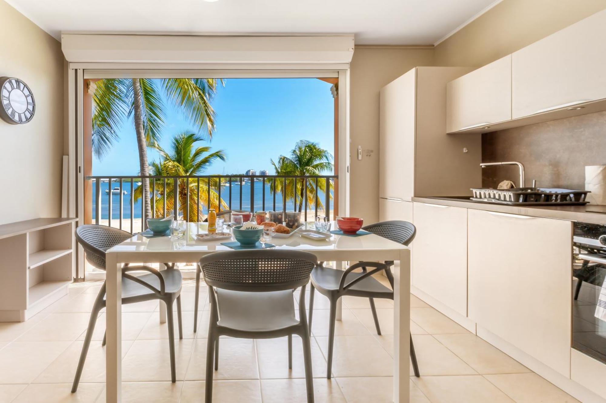 Vue Imprenable Sur Le Lagon, Appartement 1Ch 4P Baie Nettle Bagian luar foto