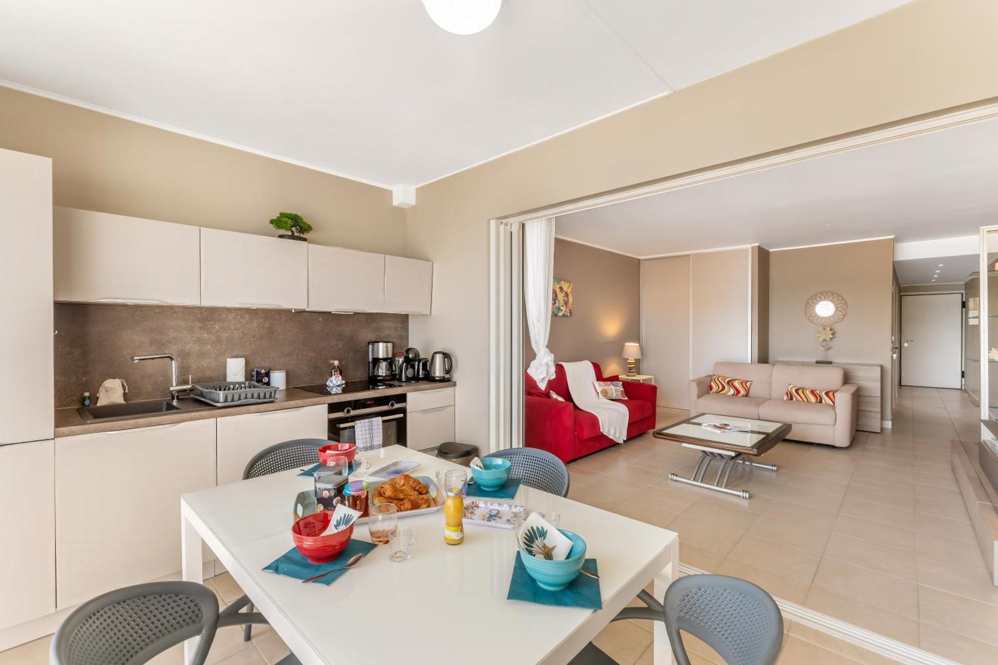 Vue Imprenable Sur Le Lagon, Appartement 1Ch 4P Baie Nettle Bagian luar foto